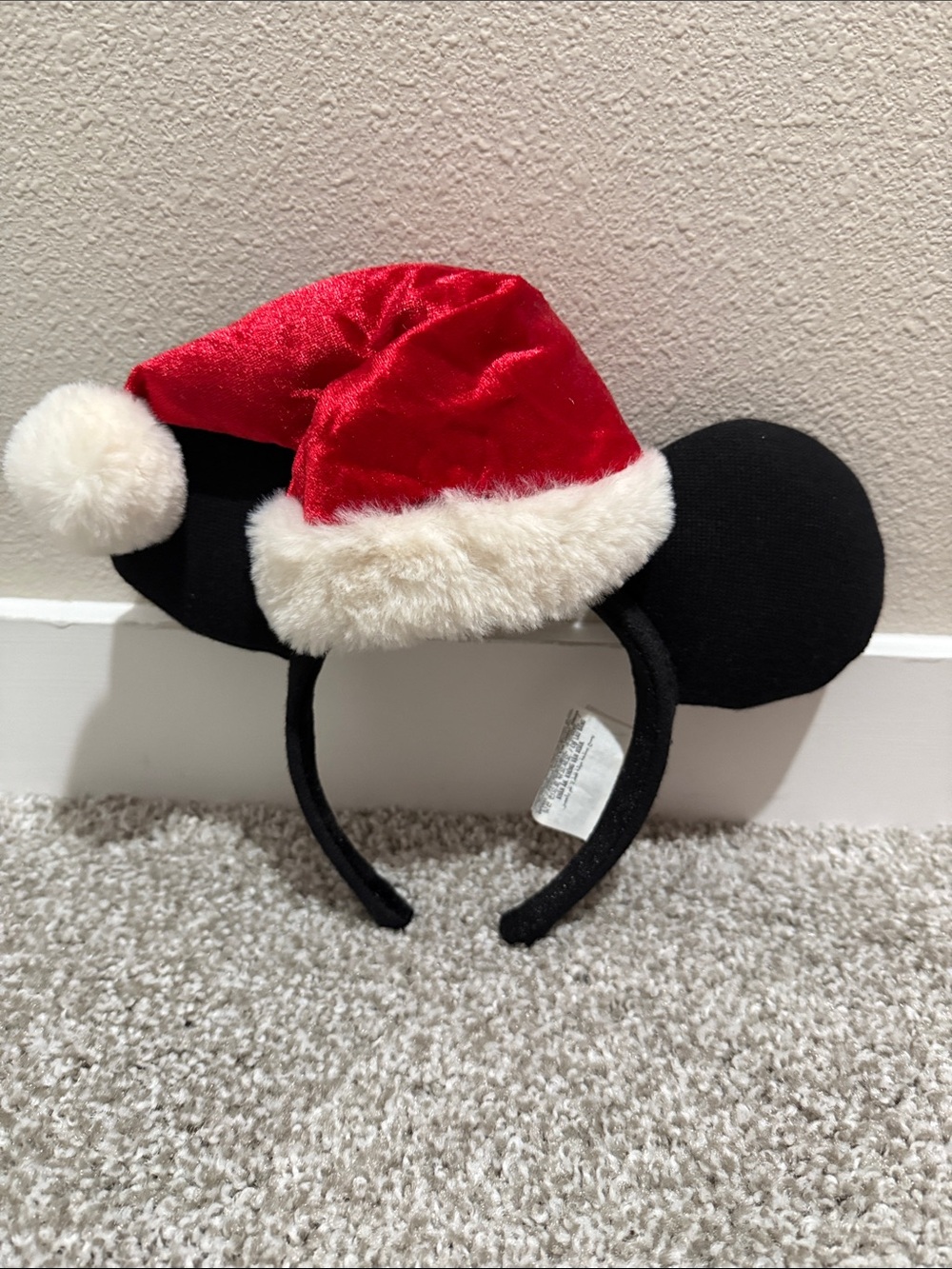 Disney Christmas Santa Hat Ear Headband